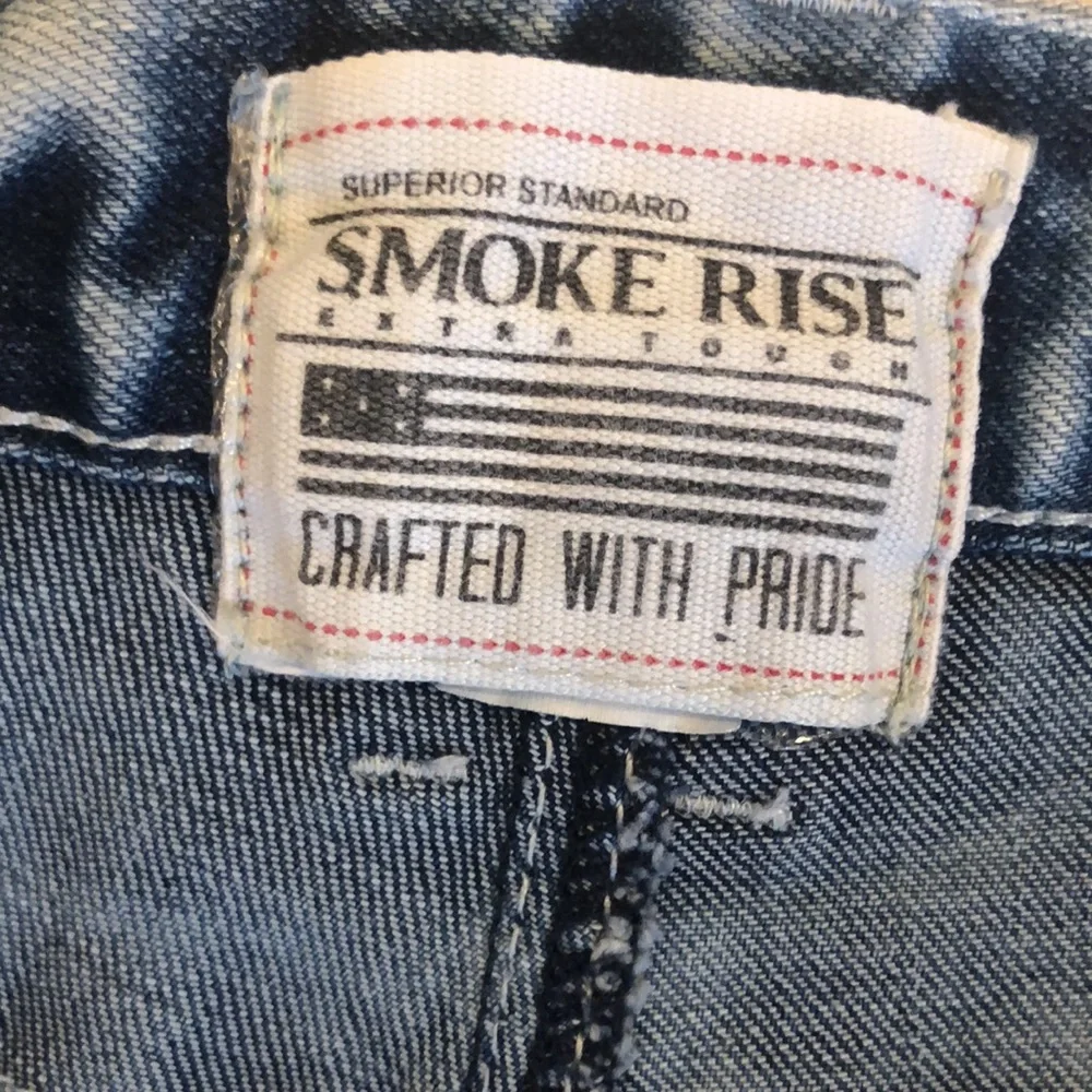 Smoke Rise Vintage 38W 34 L faded distressed jeans - Picture 4 of 10